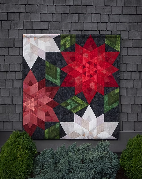 Crimson Christmas Downloadable Pattern by The Quilted Life