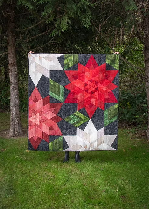 Crimson Christmas Downloadable Pattern by The Quilted Life