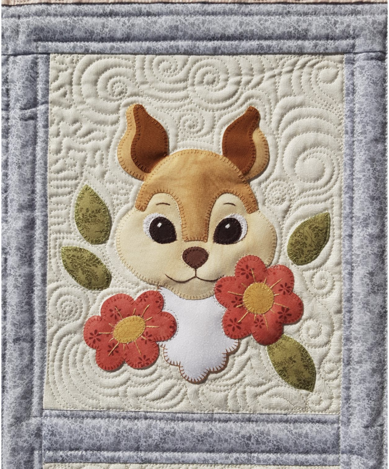 Woodland Babies Crib Downloadable Pattern by Lavenderfield Quilt Desig