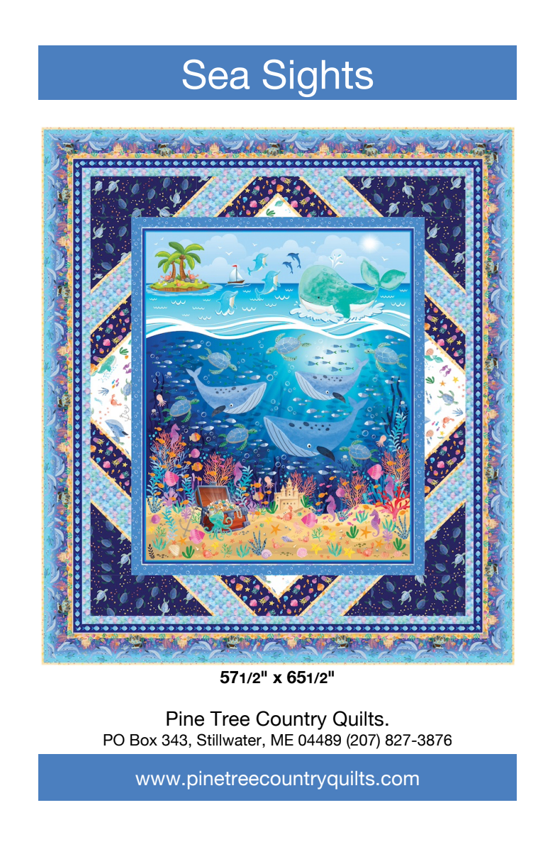 Sea Sights Downloadable Pattern by Pine Tree Country Quilts