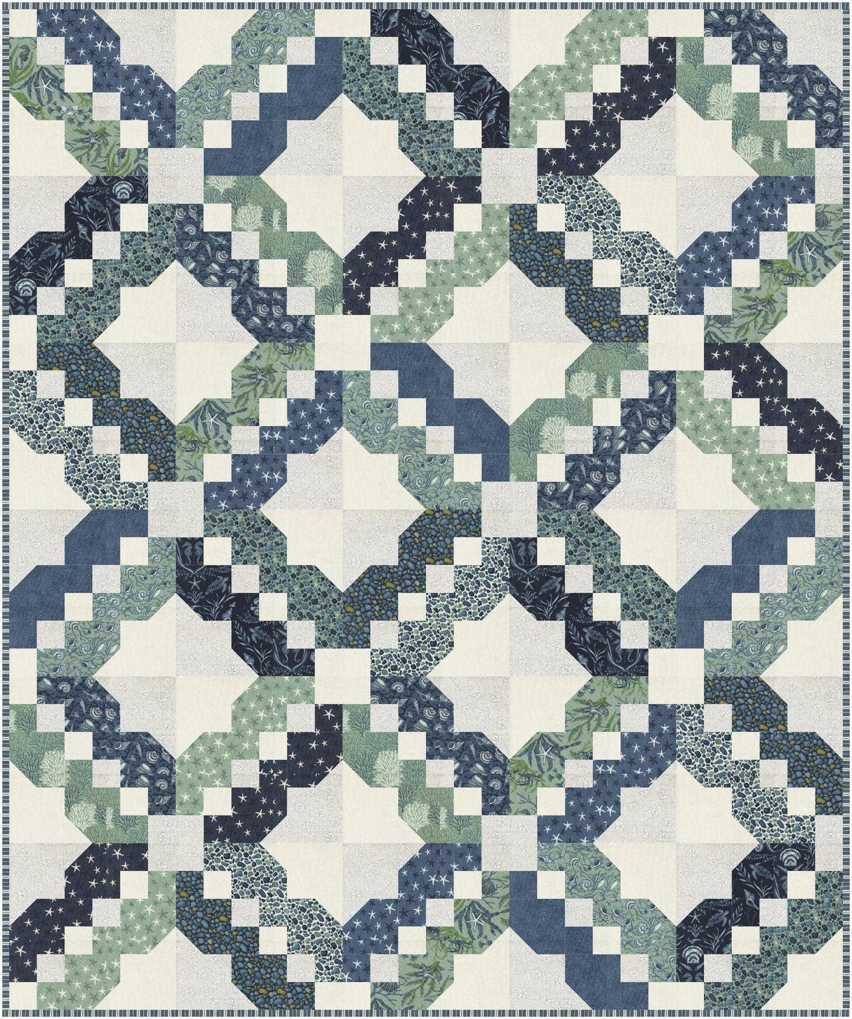 Seaside Trail Downloadable Pattern By Needle In A Hayes Stack