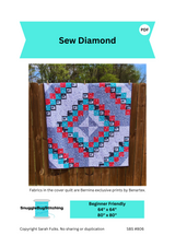 Sew Diamond Downloadable Pattern by Snuggle Bug Stitching
