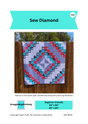 Sew Diamond Downloadable Pattern by Snuggle Bug Stitching