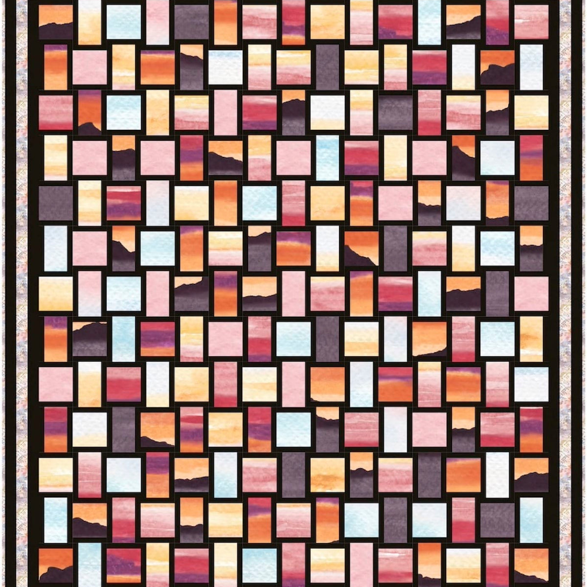 Shattered Landscape Downloadable Pattern – Quilting Books Patterns and ...