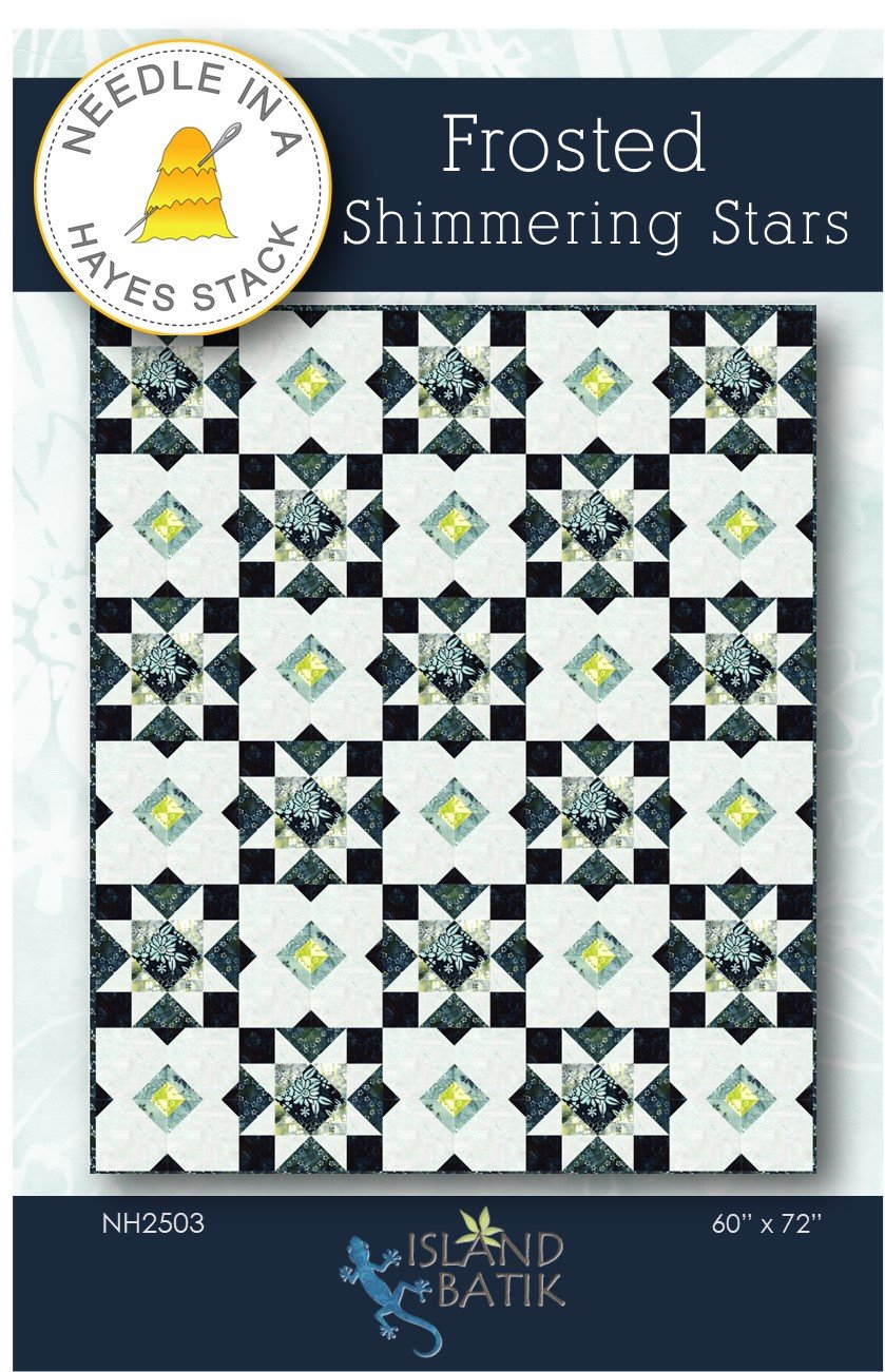 Frosted Shimmering Stars Downloadable Pattern by Needle In A Hayes Stack