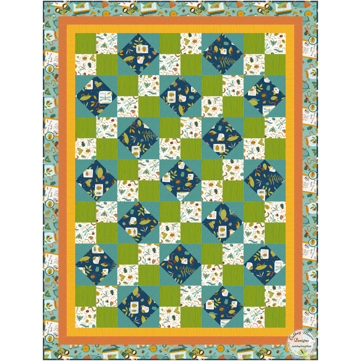 Simple Fun Downloadable Pattern by Cathey Marie Designs