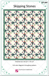 Skipping Stones Downloadable Pattern by Curlicue Creations