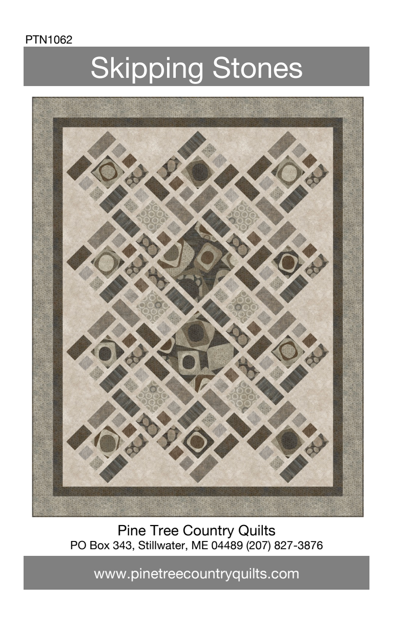 Skipping Stones Downloadable Pattern by Pine Tree Country Quilts