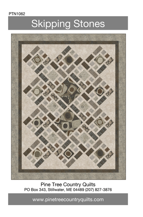 Skipping Stones Downloadable Pattern by Pine Tree Country Quilts