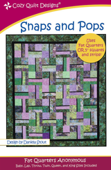 Snaps and Pops Downloadable Pattern by Cozy Quilt Designs