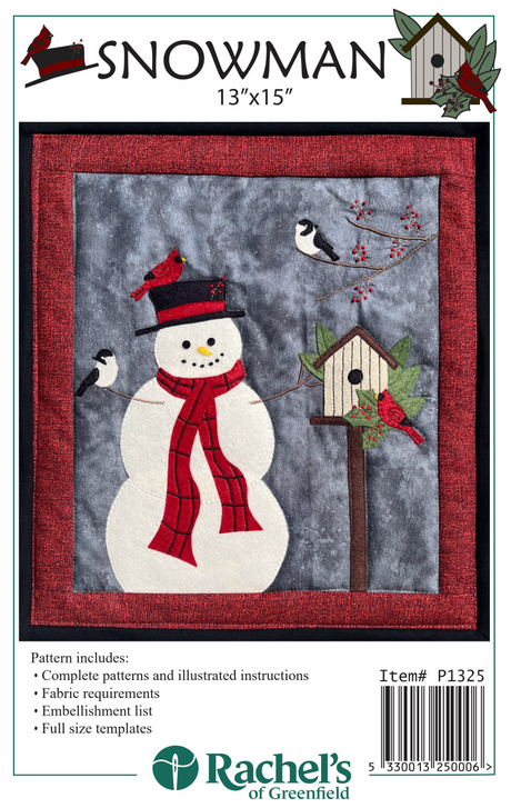 Snowman Downloadable Pattern by Rachels of Greenfield