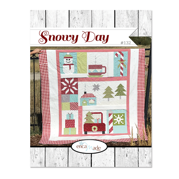 Snowy Day Quilt Pattern by Confessions of a Homeschooler