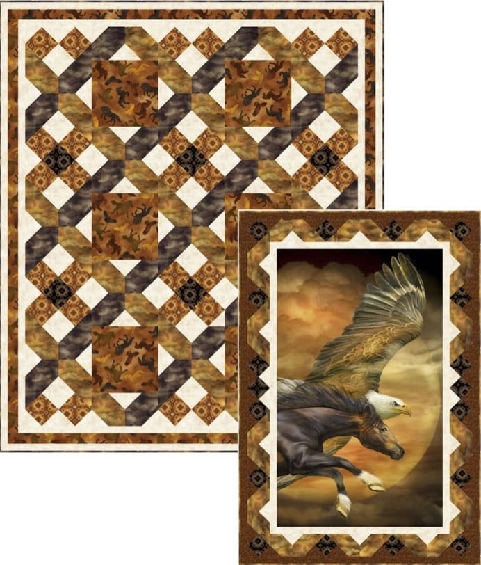 Spirits On The Wind Downloadable Pattern by Pine Tree Country Quilts