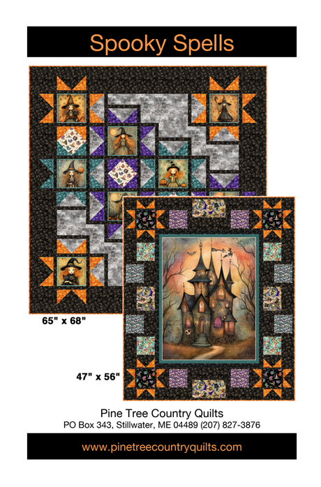 Spooky Spells Downloadable Pattern by Pine Tree Country Quilts