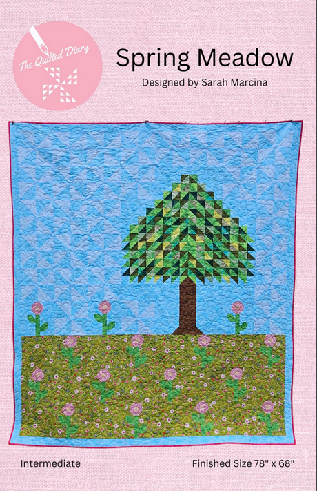 Spring Meadow Downloadable Pattern by A Quilted Diary