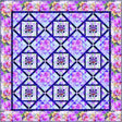 Spring Posey Downloadable Pattern by Windmill Quilts