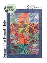 Square Peg Round Hole Quilt Pattern