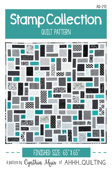 Stamp Collection downloadable Pattern by Ahhh...Quilting
