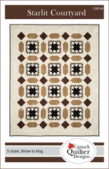 Starlit Courtyard Quilt Pattern by Canuck Quilter Designs