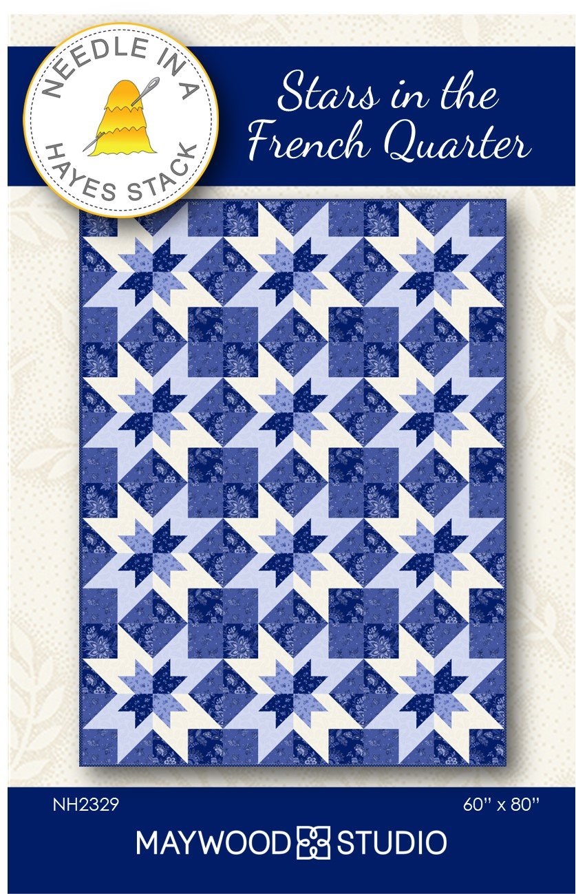 Back of the Stars in the French Quarter Downloadable Pattern by Needle In A Hayes Stack