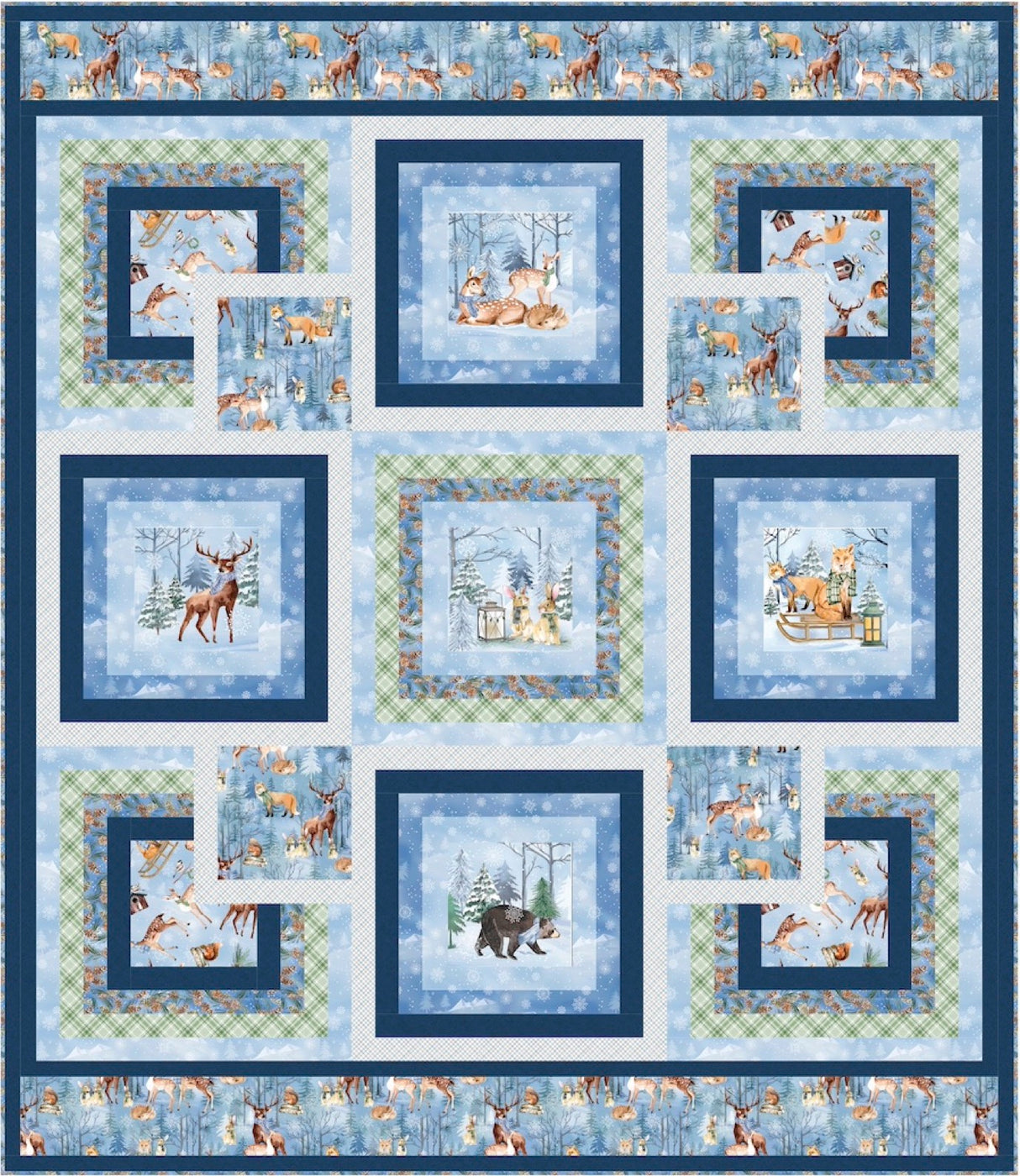 Step Into Wonderland Downloadable Pattern by Pine Tree Country Quilts
