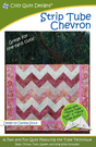 Strip Tube Chevron Downloadable Pattern by Cozy Quilt Designs