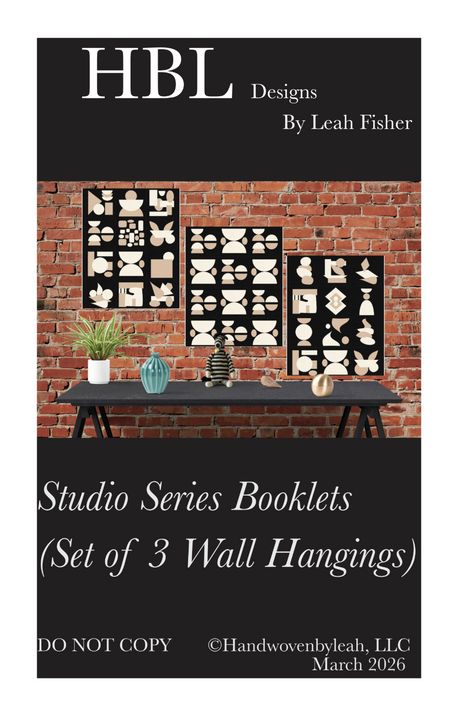 Studio Series Booklets Downloadable Pattern by Handwoven By Leah