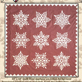 Sugar Cookie Snowflakes Pattern by Traditional Primitives