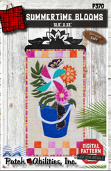 Summertime Blooms Downloadable Pattern by Patch Abilities - Patterns