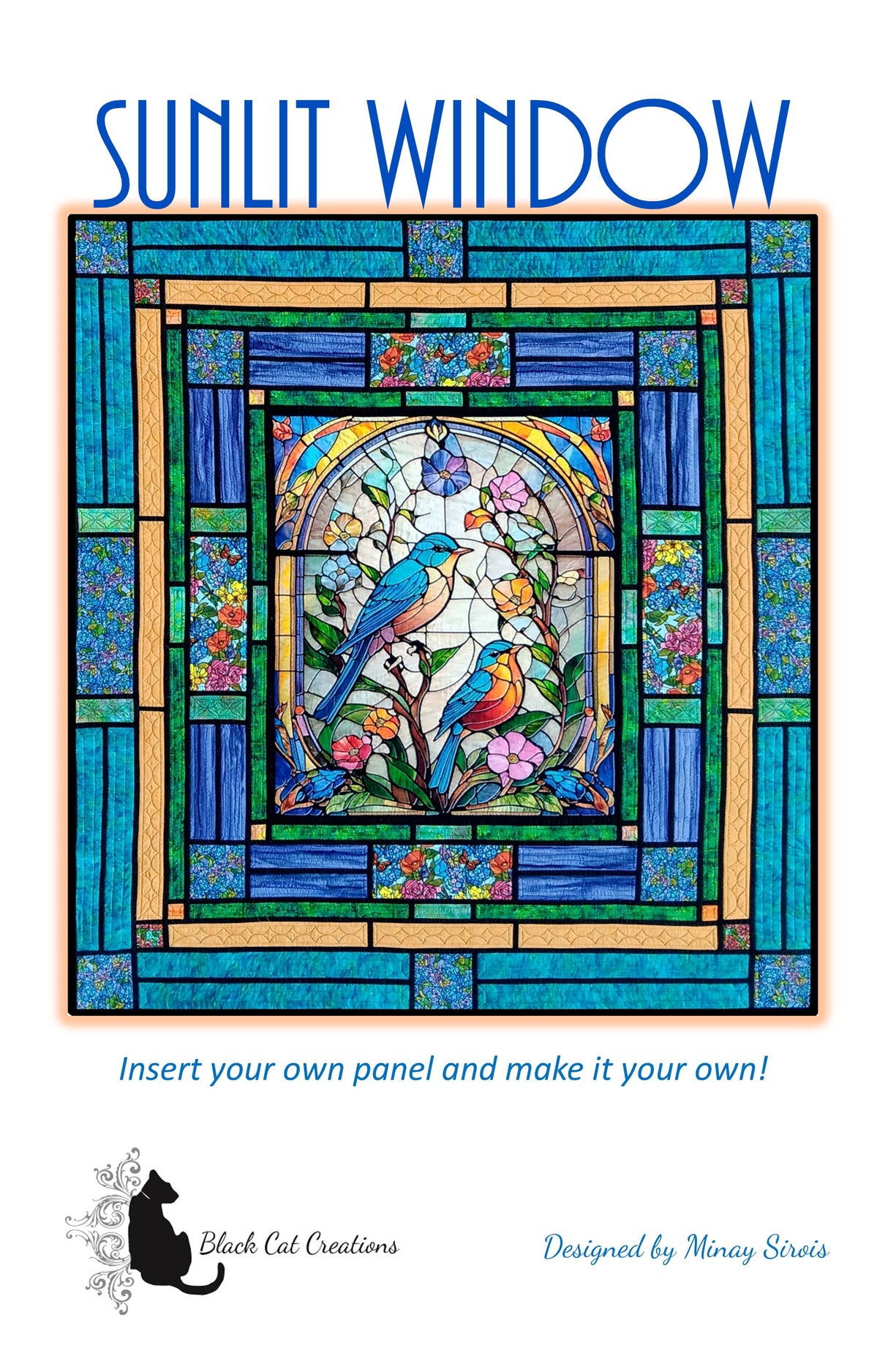Sunlit Window Downloadable Pattern by Black Cat Creations