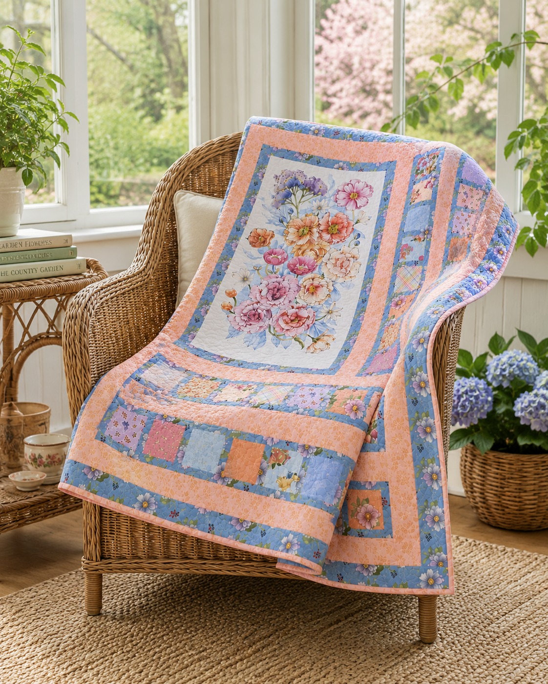 Perfectly Framed Downloadable Pattern by Cuddle Cat Quiltworks