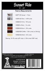 Sunset Ride Downloadable Pattern by Windmill Quilts