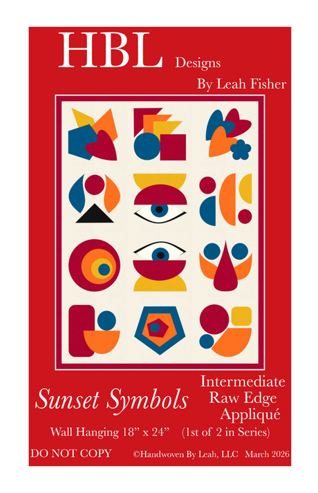 Sunset Symbols Downloadable Pattern by Handwoven By Leah