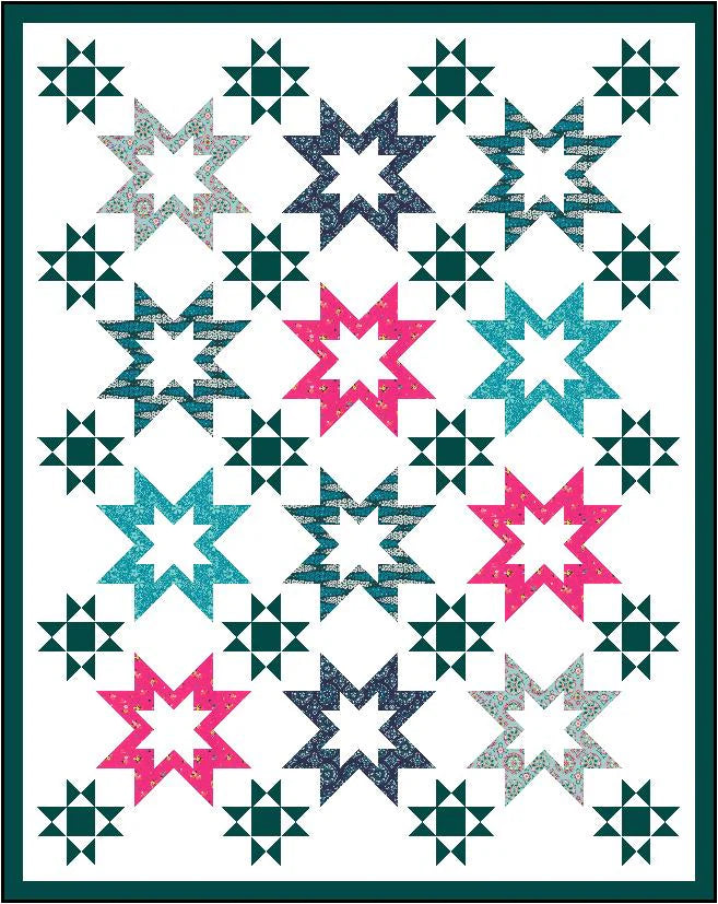 Supernova Downloadable Pattern by Meadow Mist Designs