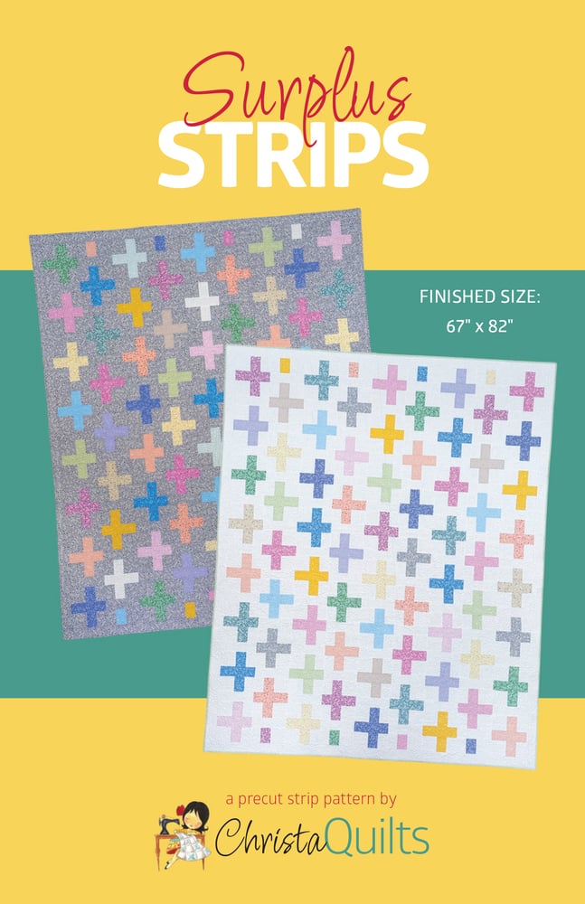 Surplus Strips Downloadable Pattern by Christa Quilts