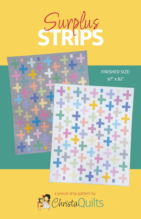 Surplus Strips Downloadable Pattern by Christa Quilts