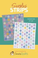 Surplus Strips Quilt Pattern by Christa Quilts