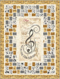 Surrounded by Music Downloadable Pattern by Pine Tree Country Quilts