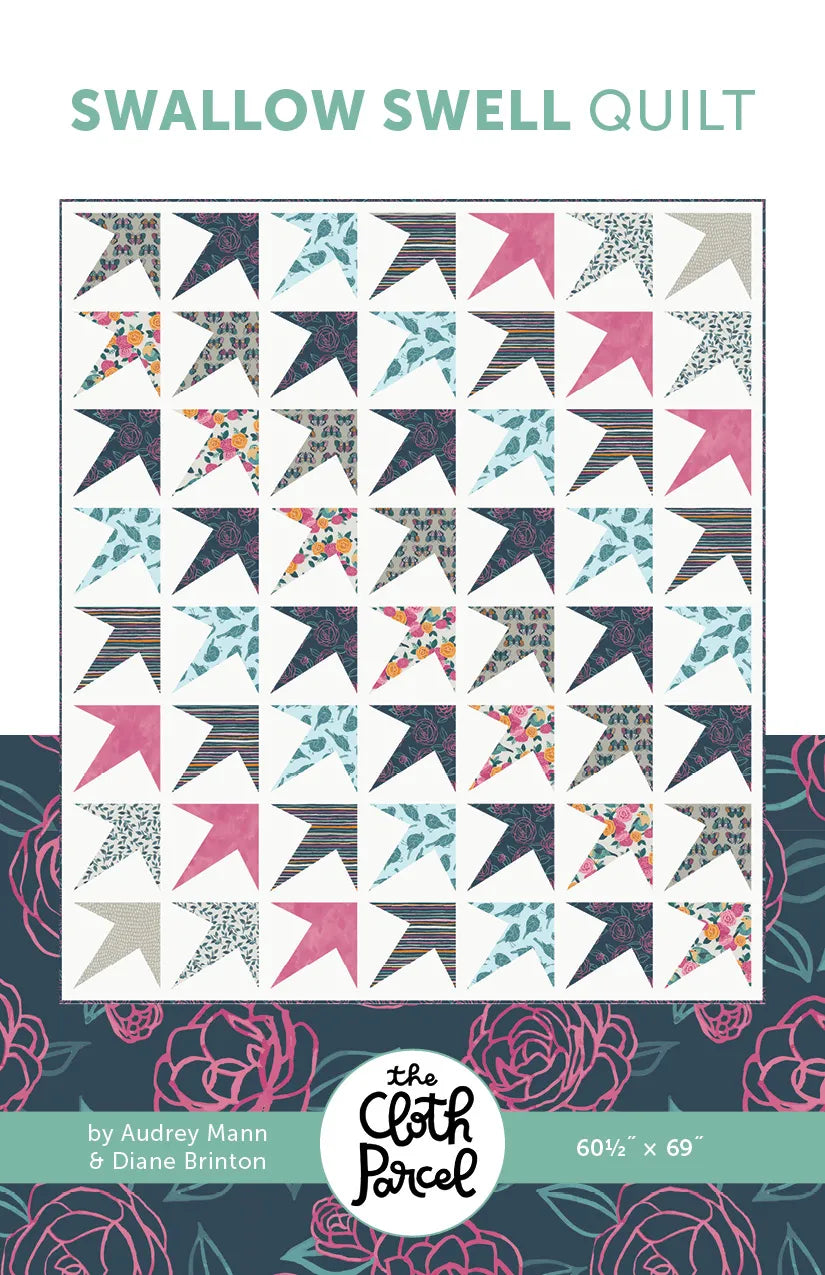 Swallow Swell Quilt Pattern by the Cloth Parcel