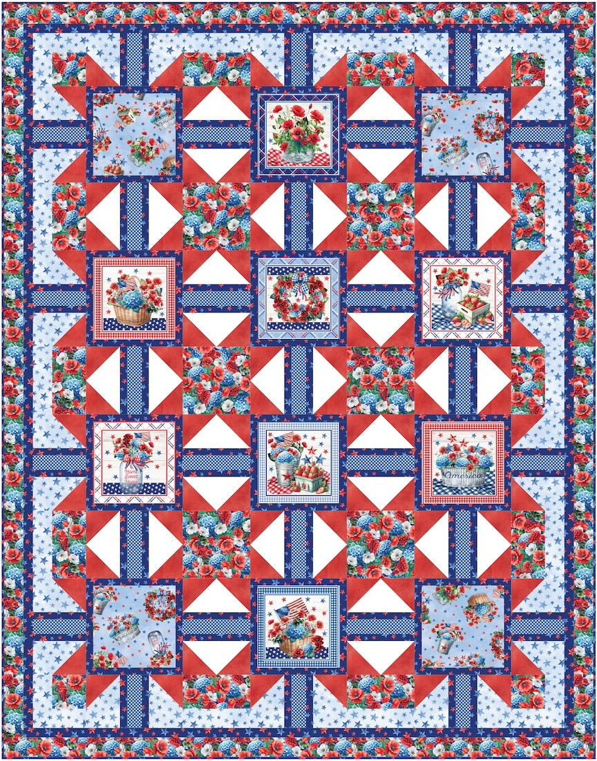 Sweet Celebration Downloadable Pattern by Pine Tree Country Quilts