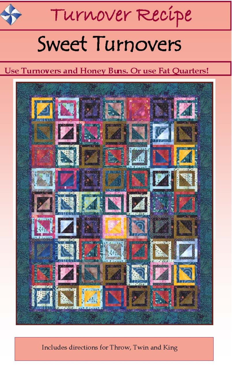 Sweet Turnovers Downloadable Pattern by Cozy Quilt Designs
