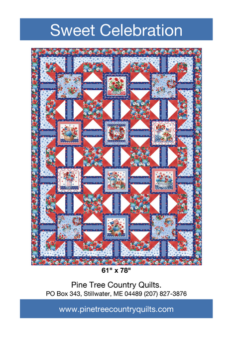 Sweet Celebration Downloadable Pattern by Pine Tree Country Quilts