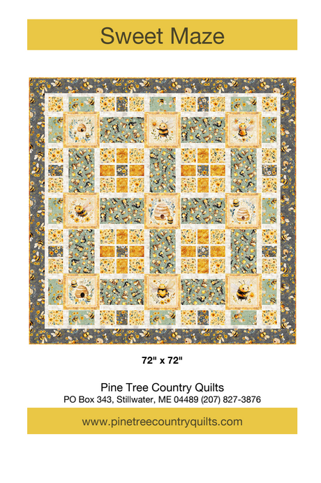 Sweet Maze Downloadable Pattern by Pine Tree Country Quilts
