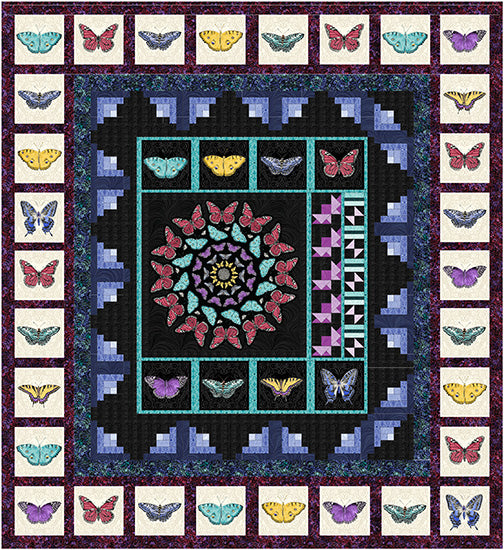 Symphony of Wings Quilt Pattern by Animas Quilts Publishing
