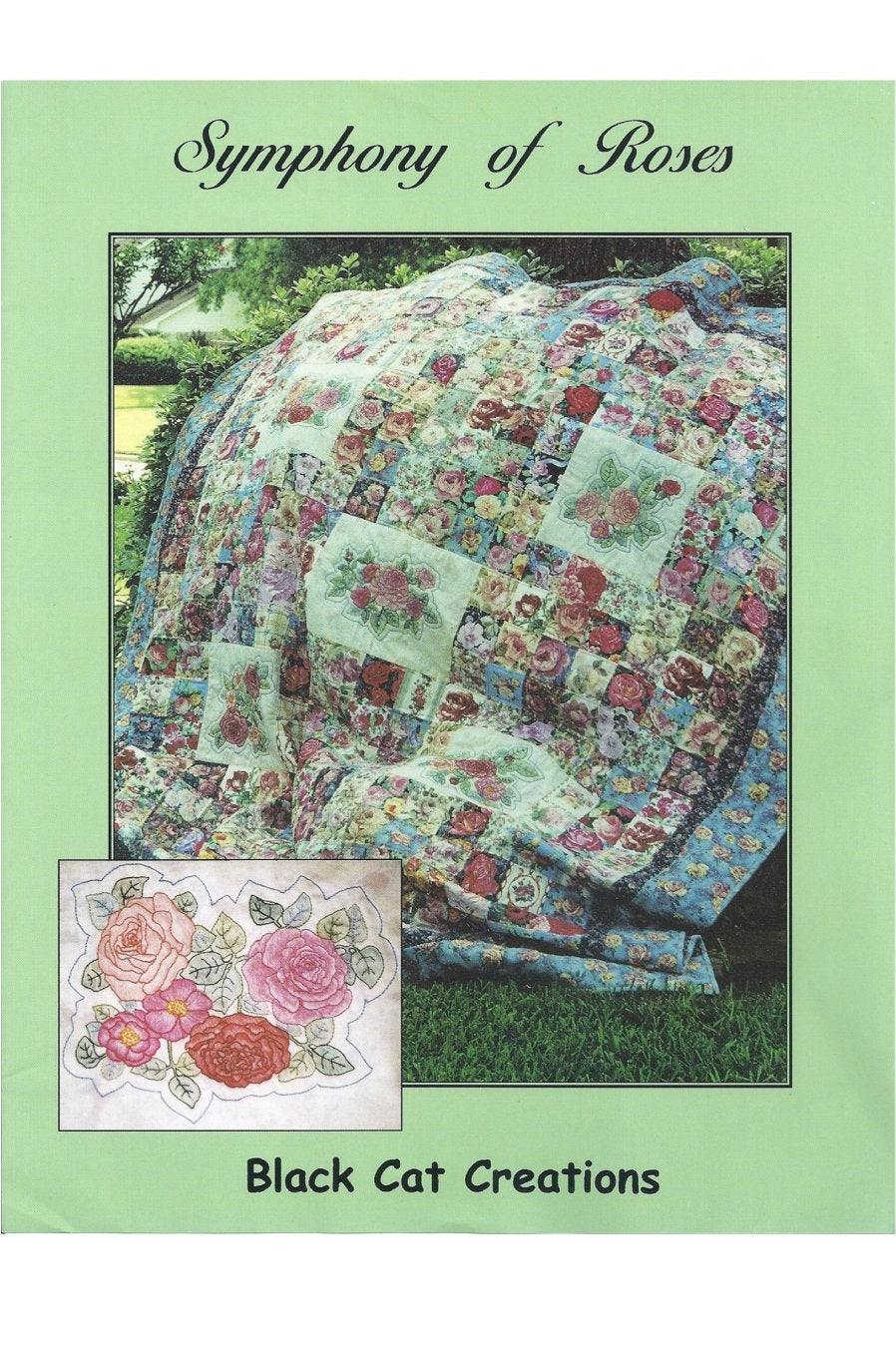 Symphony of Roses Downloadable Pattern by Black Cat Creations