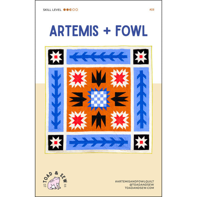 Artemis + Fowl Quilt Pattern by Toad and Sew