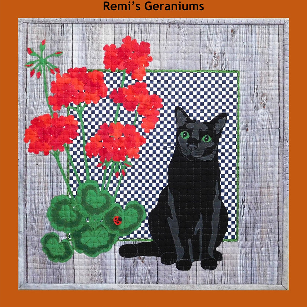 Geranium Quilt Pattern Remi's Geraniums – Quilting Books Patterns and Notions