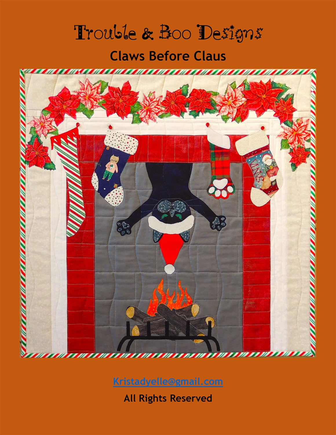 Claws Before Claus by Trouble & Boo Designs