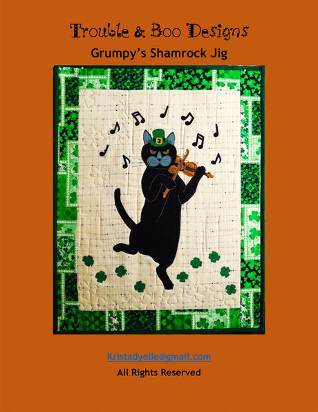 Grumpy's Shamrock Jig by Trouble & Boo Designs