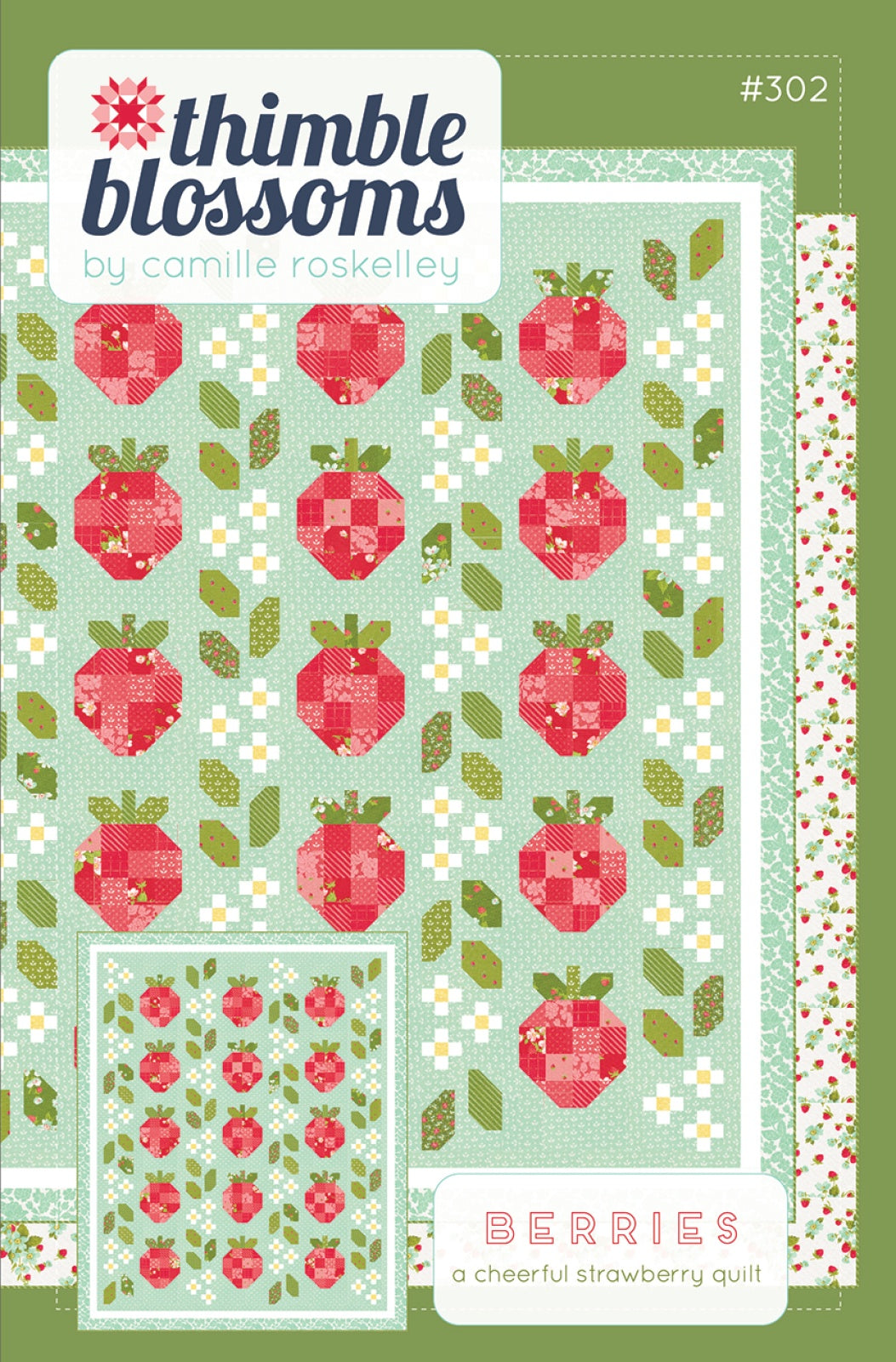 Berries pattern Quilt Pattern by Thimble Blossoms